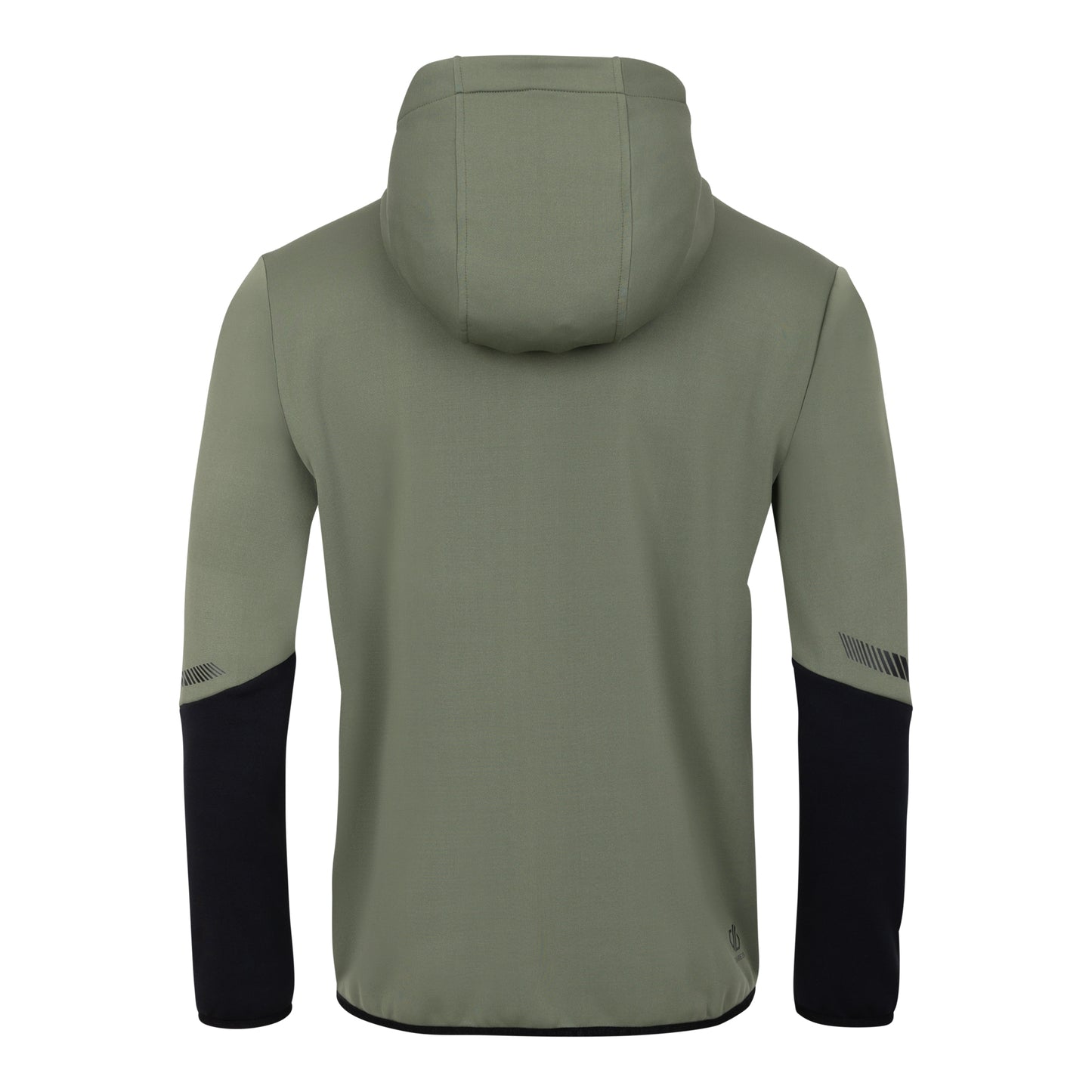 Olivine Green - Back - Dare 2B Mens Camber Core Stretch Midlayer
