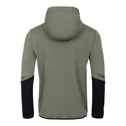Olivine Green - Back - Dare 2B Mens Camber Core Stretch Midlayer