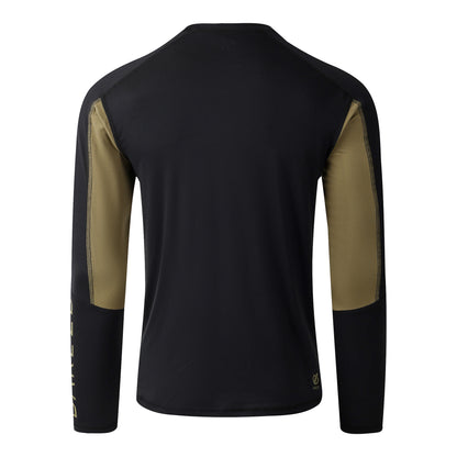 Black-Martini Olive - Back - Dare 2B Mens Exchange III Base Layer Set