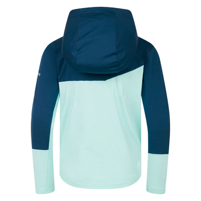 Water Ballet-Moonlight Denim - Back - Dare 2B Childrens-Kids Thriving III Core Stretch Midlayer