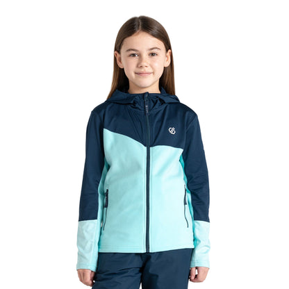Water Ballet-Moonlight Denim - Lifestyle - Dare 2B Childrens-Kids Thriving III Core Stretch Midlayer