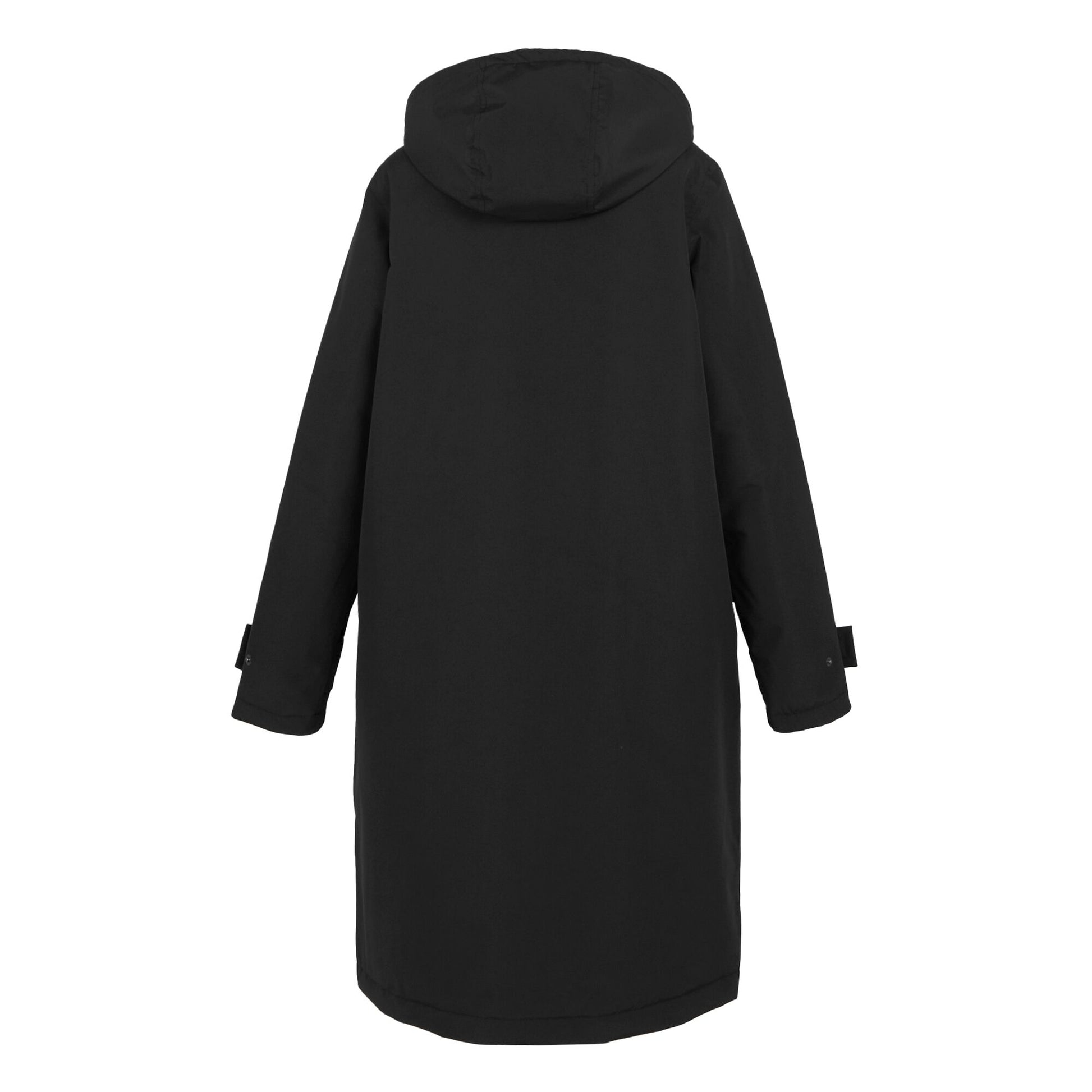 Black-Grey - Back - Regatta Womens-Ladies Orla Kiely Birdy Longline Waterproof Jacket