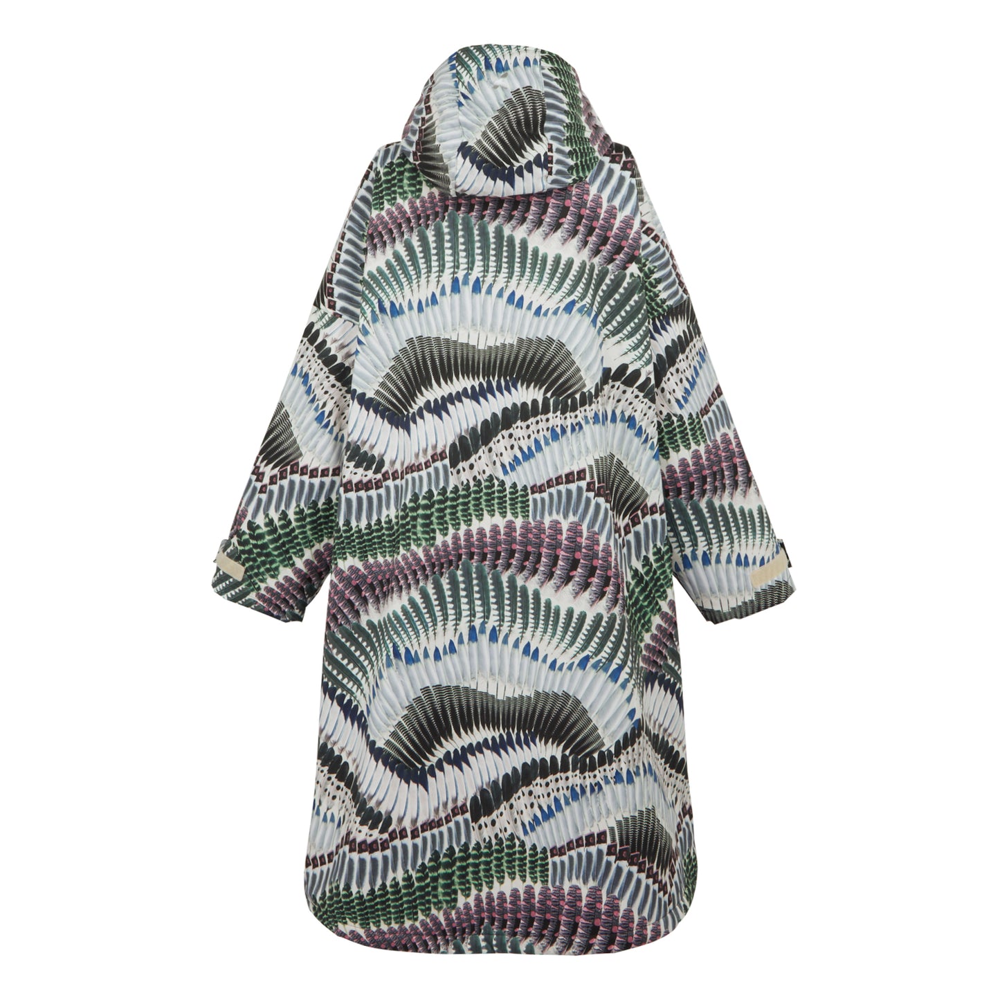 White-Multicoloured - Back - Regatta Unisex Adult Lebosc Prete Moi Ta Plume Christian Lacroix Changing Robe