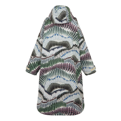 White-Multicoloured - Back - Regatta Unisex Adult Lebosc Prete Moi Ta Plume Christian Lacroix Changing Robe