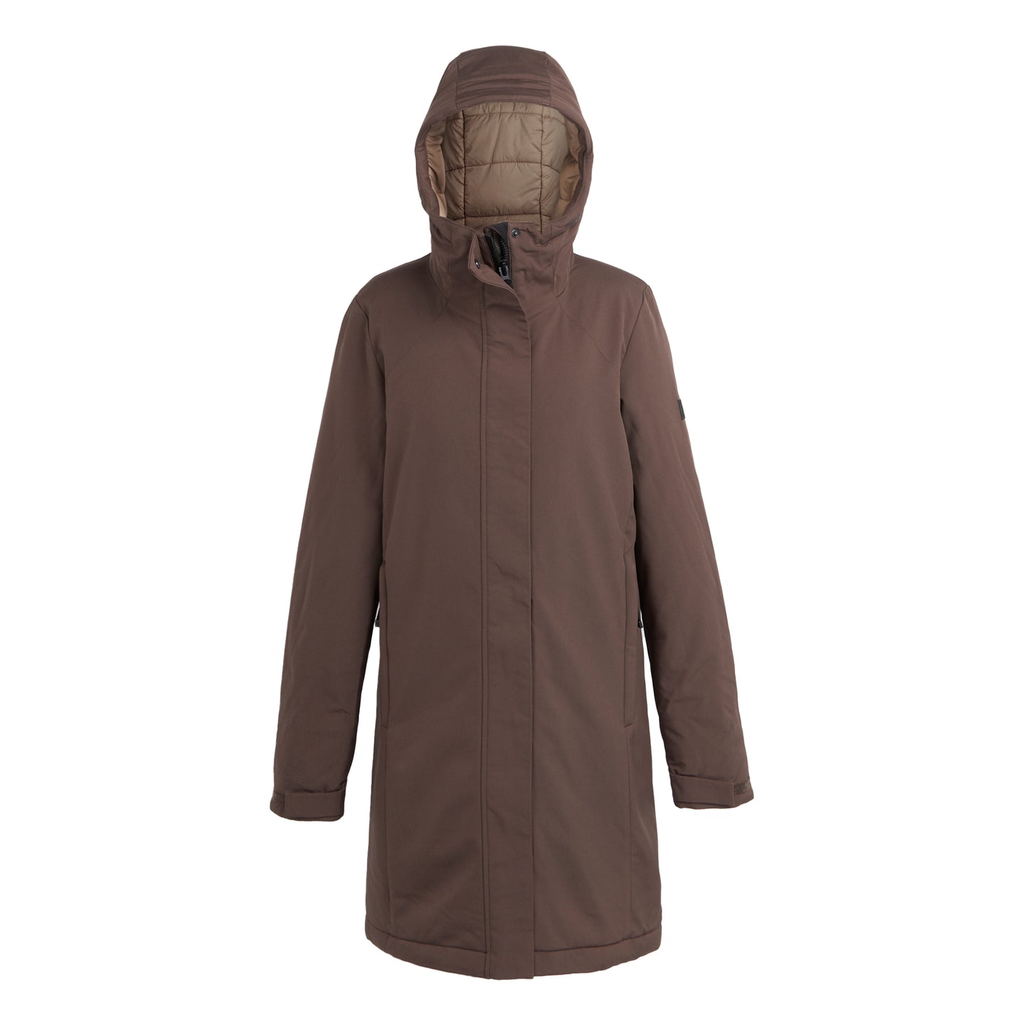 Bueno Brown - Front - Regatta Womens-Ladies Dallymoore Padded Jacket