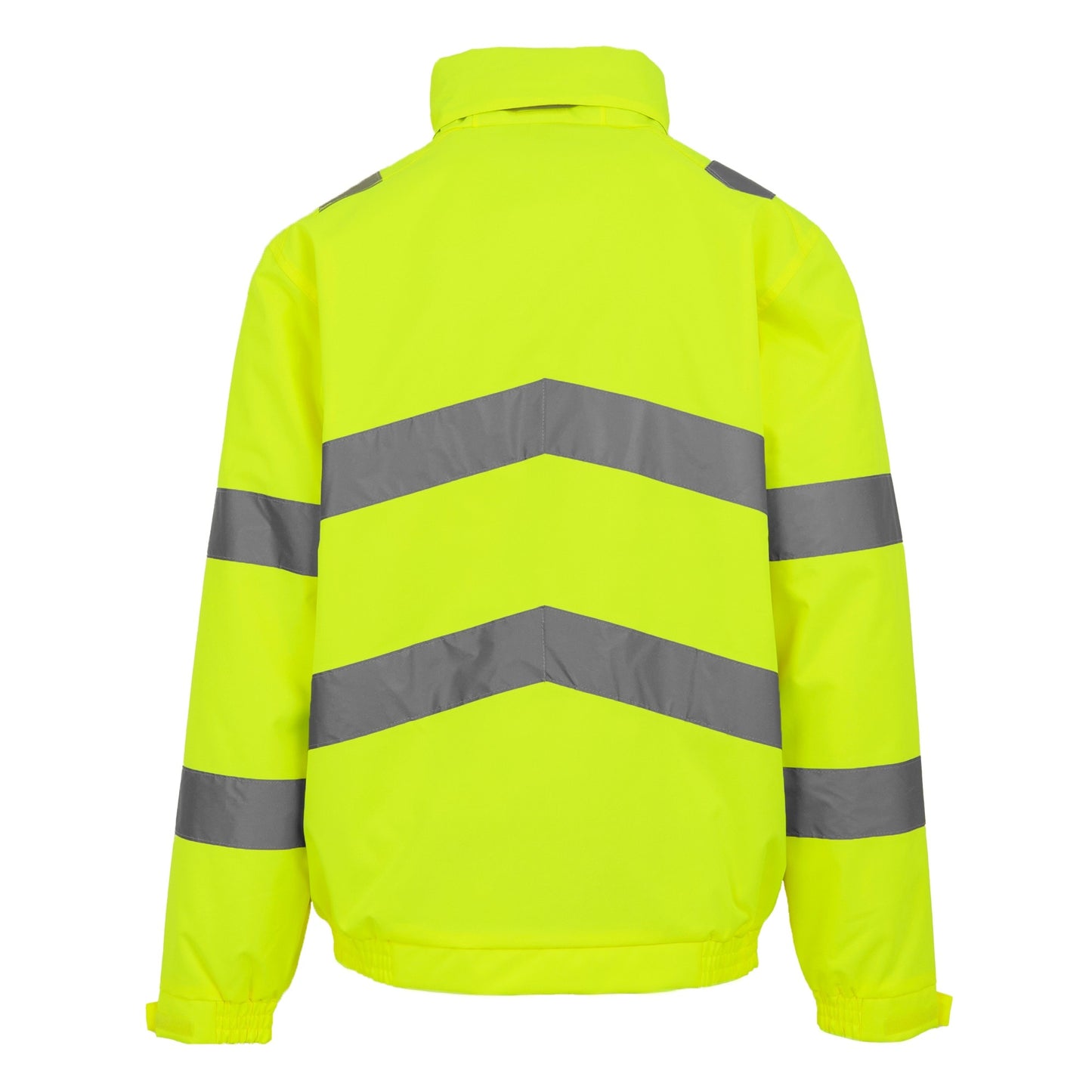 Yellow - Back - Regatta Professional Mens Pro Contract Dover Hi-Vis Jacket
