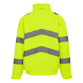 Yellow - Back - Regatta Professional Mens Pro Contract Dover Hi-Vis Jacket
