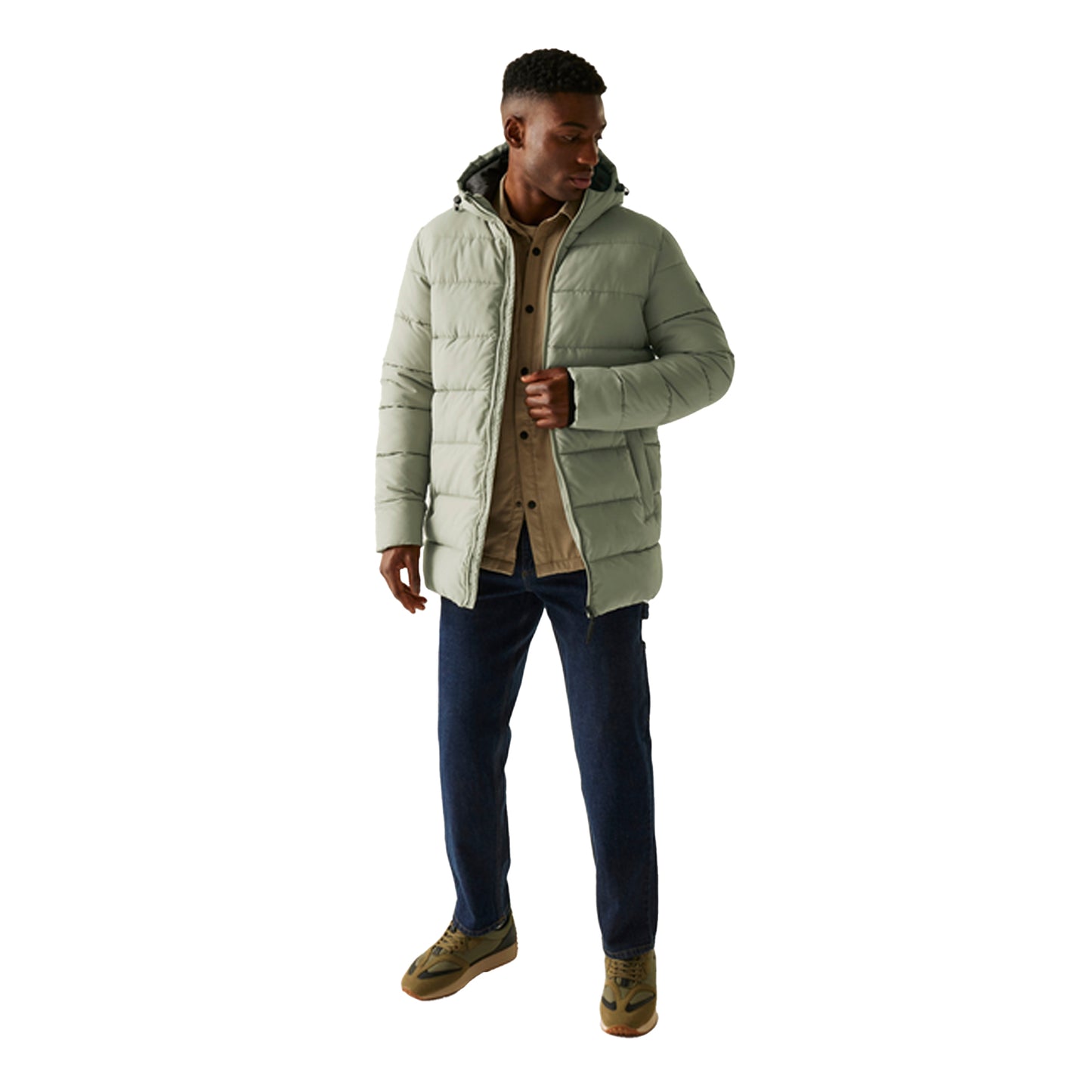Golden Sand - Lifestyle - Regatta Mens Lakiver Padded Jacket