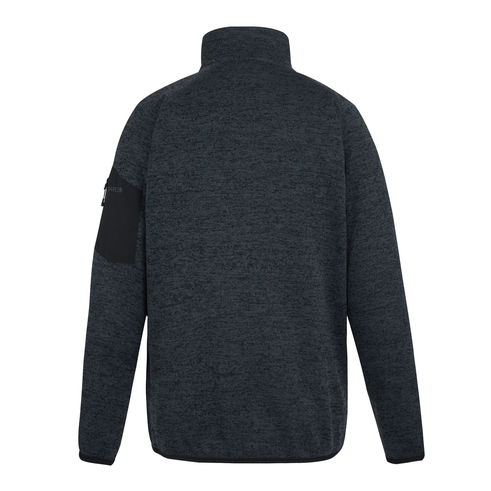 Black-Black - Back - Dare 2B Mens Torrek Mountain Series Thermal Fleece Jacket