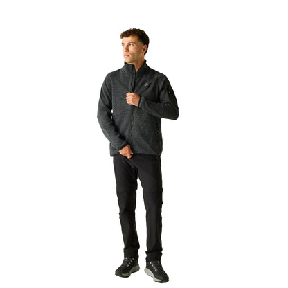 Black-Black - Lifestyle - Dare 2B Mens Torrek Mountain Series Thermal Fleece Jacket