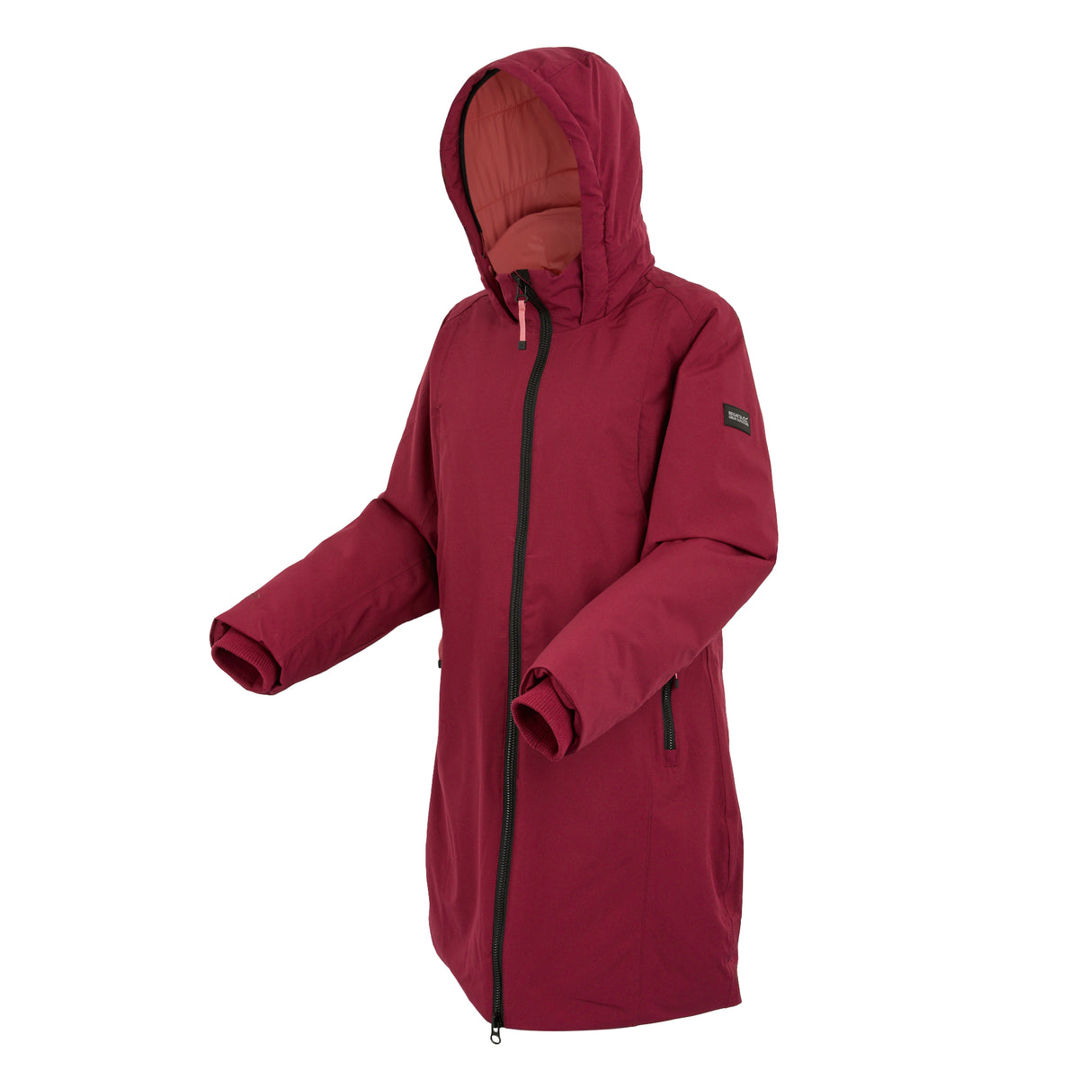 Rumba Red-Mineral Red - Side - Regatta Womens-Ladies Yewbank IV Waterproof Jacket