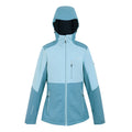 Coronet Blue-Clear Sky - Front - Regatta Womens-Ladies Kelora Insulated Waterproof Jacket