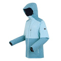 Coronet Blue-Clear Sky - Side - Regatta Womens-Ladies Kelora Insulated Waterproof Jacket