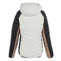 Black-Blanc De Blanc - Back - Regatta Womens-Ladies Dalent Quilted Hooded Jacket