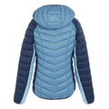 Navy-Coronet Blue - Back - Regatta Womens-Ladies Dalent Quilted Hooded Jacket