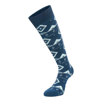 Moonlight Denim - Front - Regatta Womens-Ladies Fair Isle Ski Socks