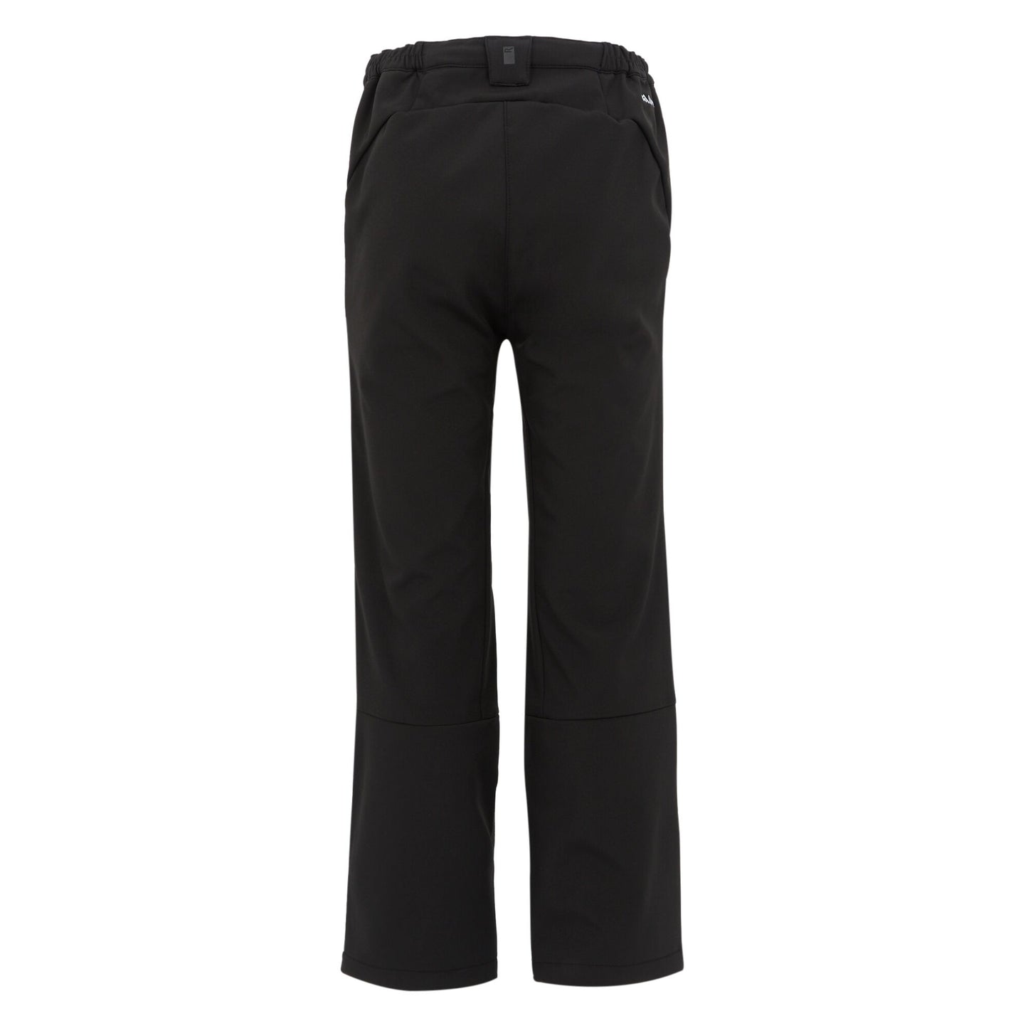 Black - Back - Regatta Childrens-Kids Softshell Hiking Trousers