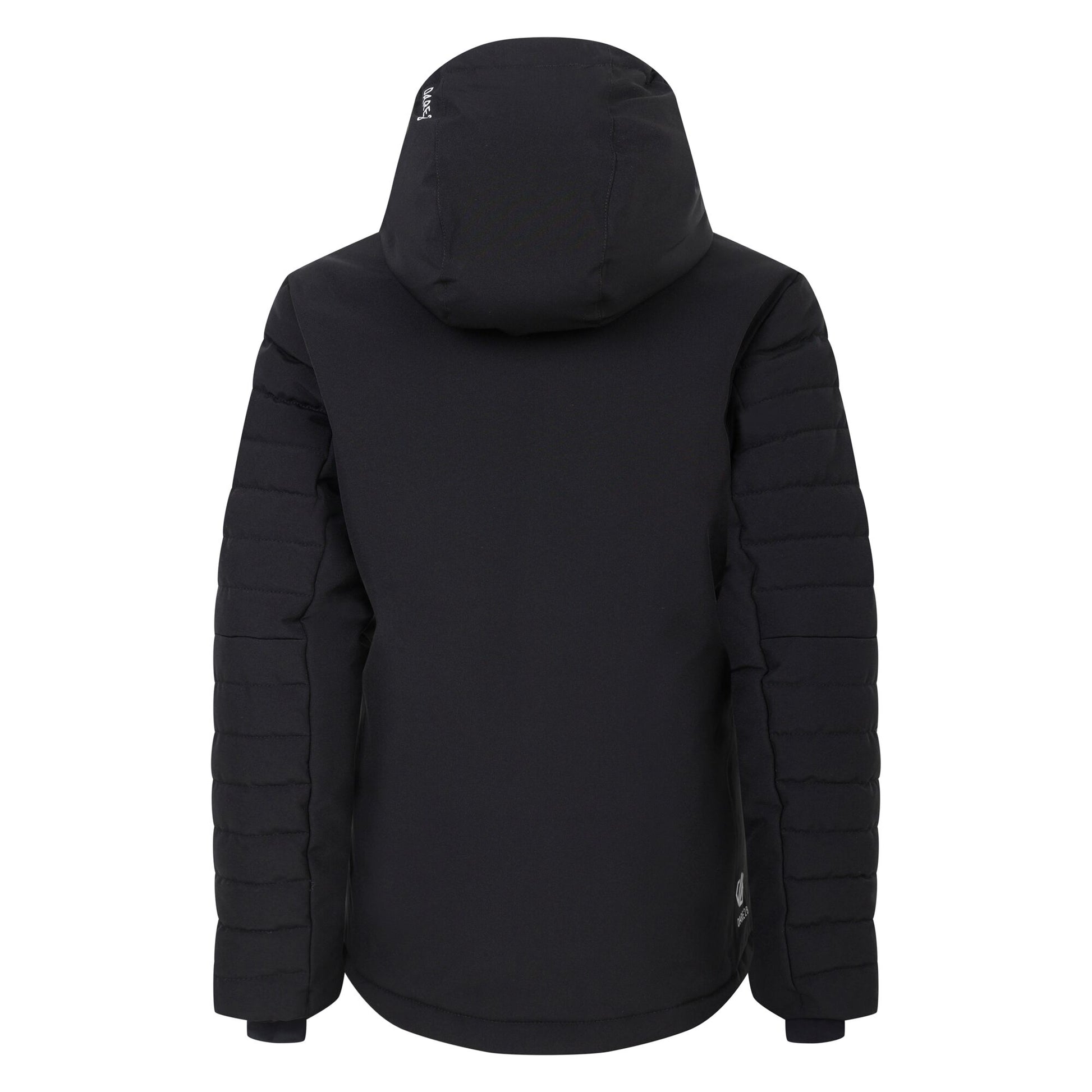 Black-Olivine Green - Back - Dare 2B Childrens-Kids Cheerful II Ski Jacket
