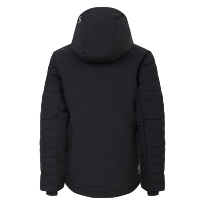 Black-Olivine Green - Back - Dare 2B Childrens-Kids Cheerful II Ski Jacket