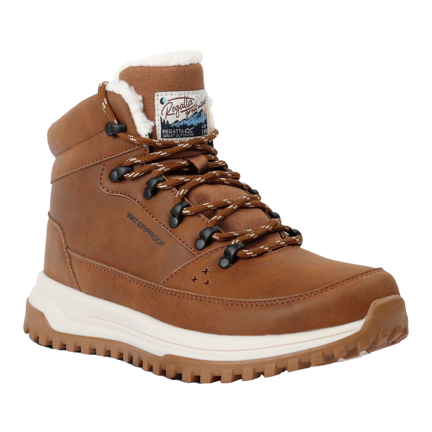 Saddle - Front - Regatta Womens-Ladies Sherbourne Boots
