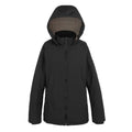 Black-Warm Taupe - Front - Regatta Womens-Ladies Reeah Insulated Jacket