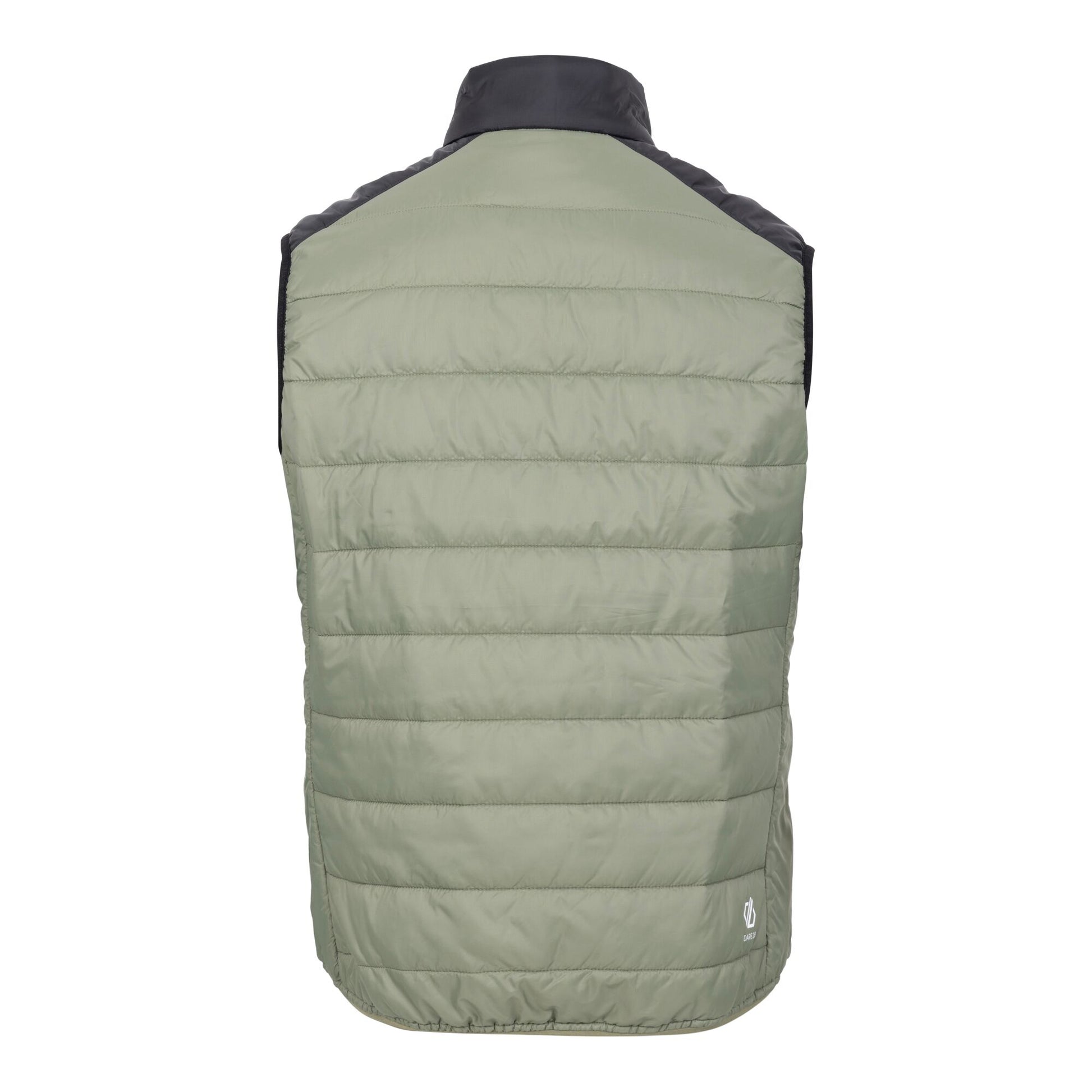 Olivine Green-Black - Back - Dare 2B Mens Touring II Colour Block Gilet