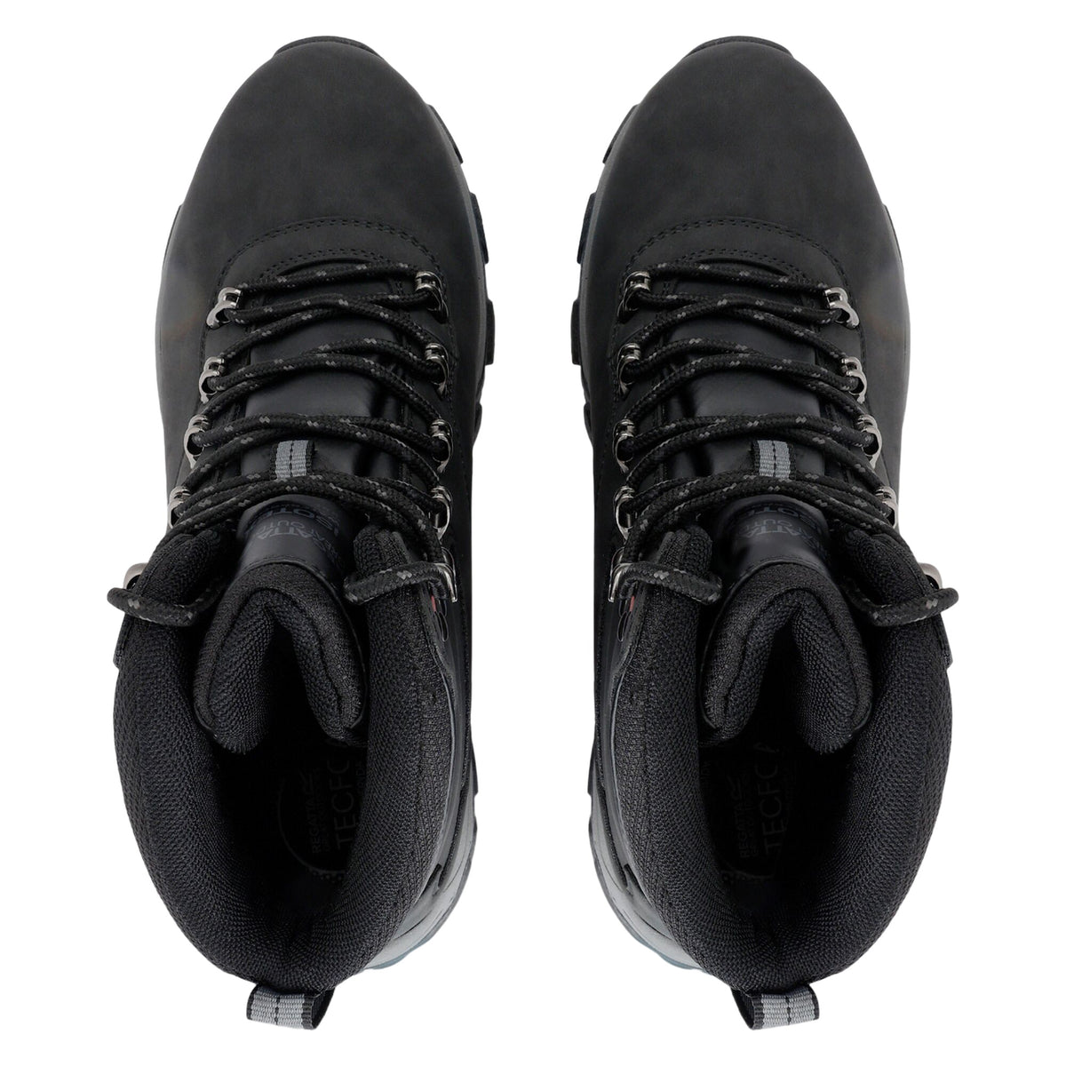 Black - Side - Regatta Mens Holcombe Classic Walking Boots