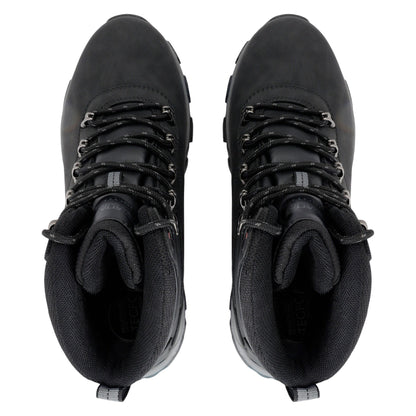 Black - Side - Regatta Mens Holcombe Classic Walking Boots