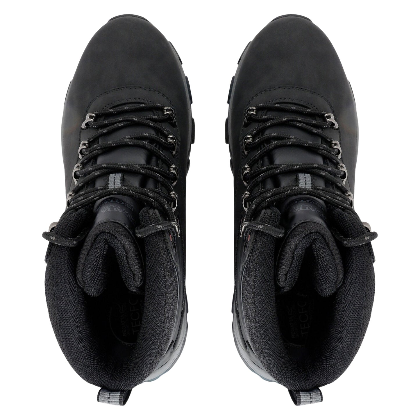 Black - Side - Regatta Mens Holcombe Classic Walking Boots