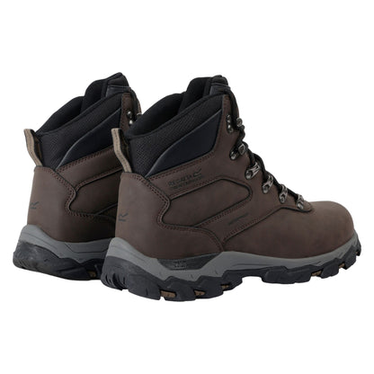 Peat - Back - Regatta Mens Holcombe Classic Walking Boots