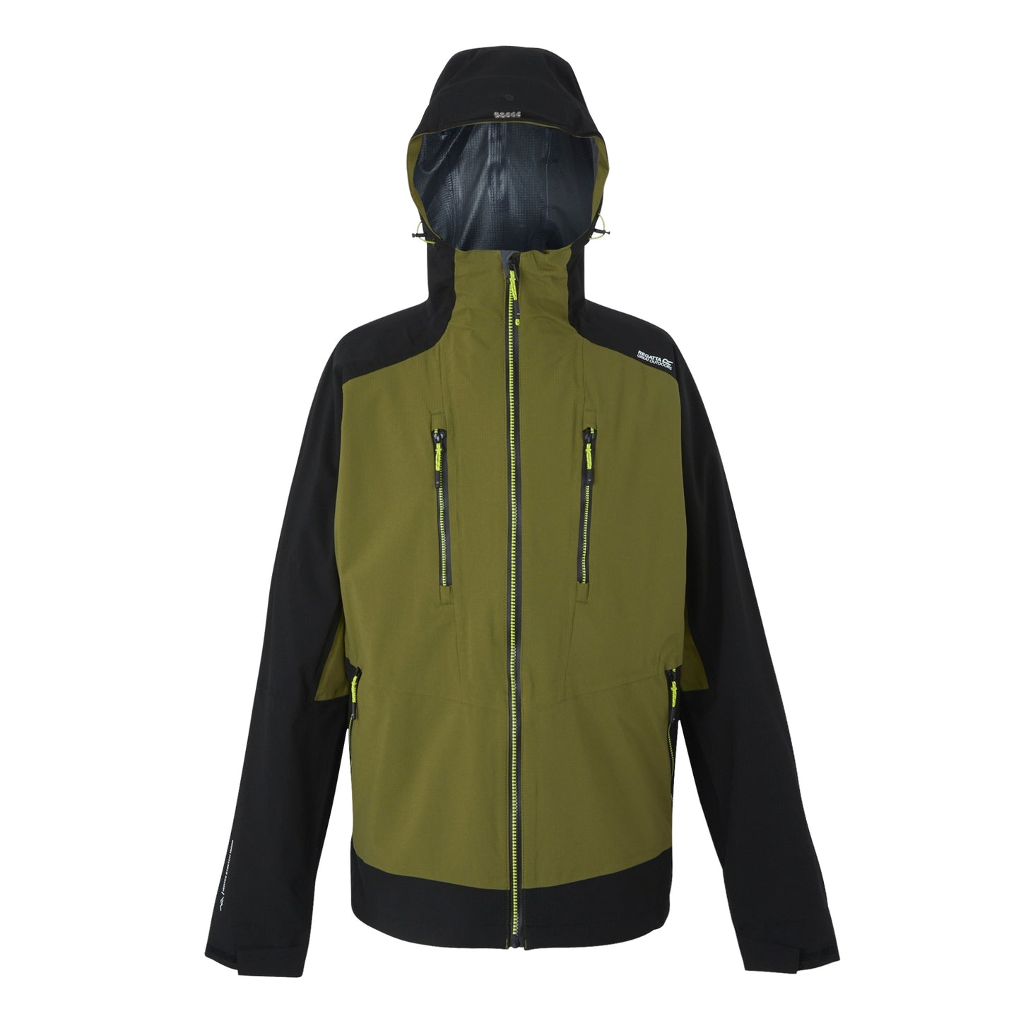 Nephrite Green-Black - Front - Regatta Mens Sacramento X 3 in 1 Jacket
