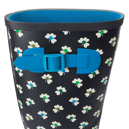Black - Lifestyle - Regatta Womens-Ladies Orla Kiely Hi II Clover Wellington Boots