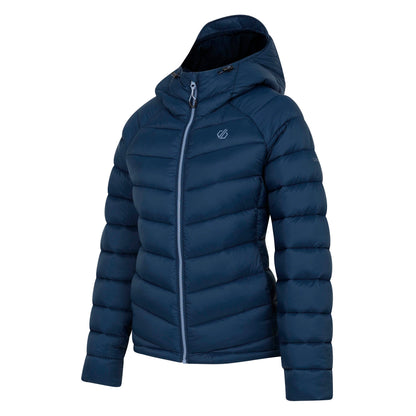 Moonlight Denim - Side - Dare 2B Womens-Ladies Torrek Baffled Padded Jacket