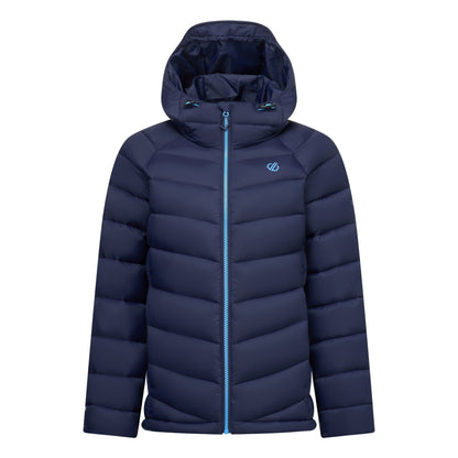 Navy - Front - Dare 2B Womens-Ladies Torrek Baffled Padded Jacket