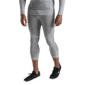 Charcoal Grey Marl - Lifestyle - Dare 2B Mens In The Zone III 3-4 Leggings