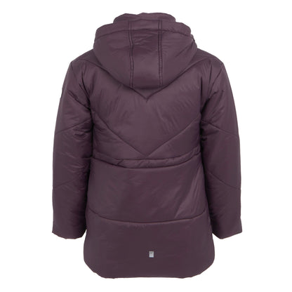 Deep Plum - Back - Regatta Childrens-Kids Rurie Padded Jacket