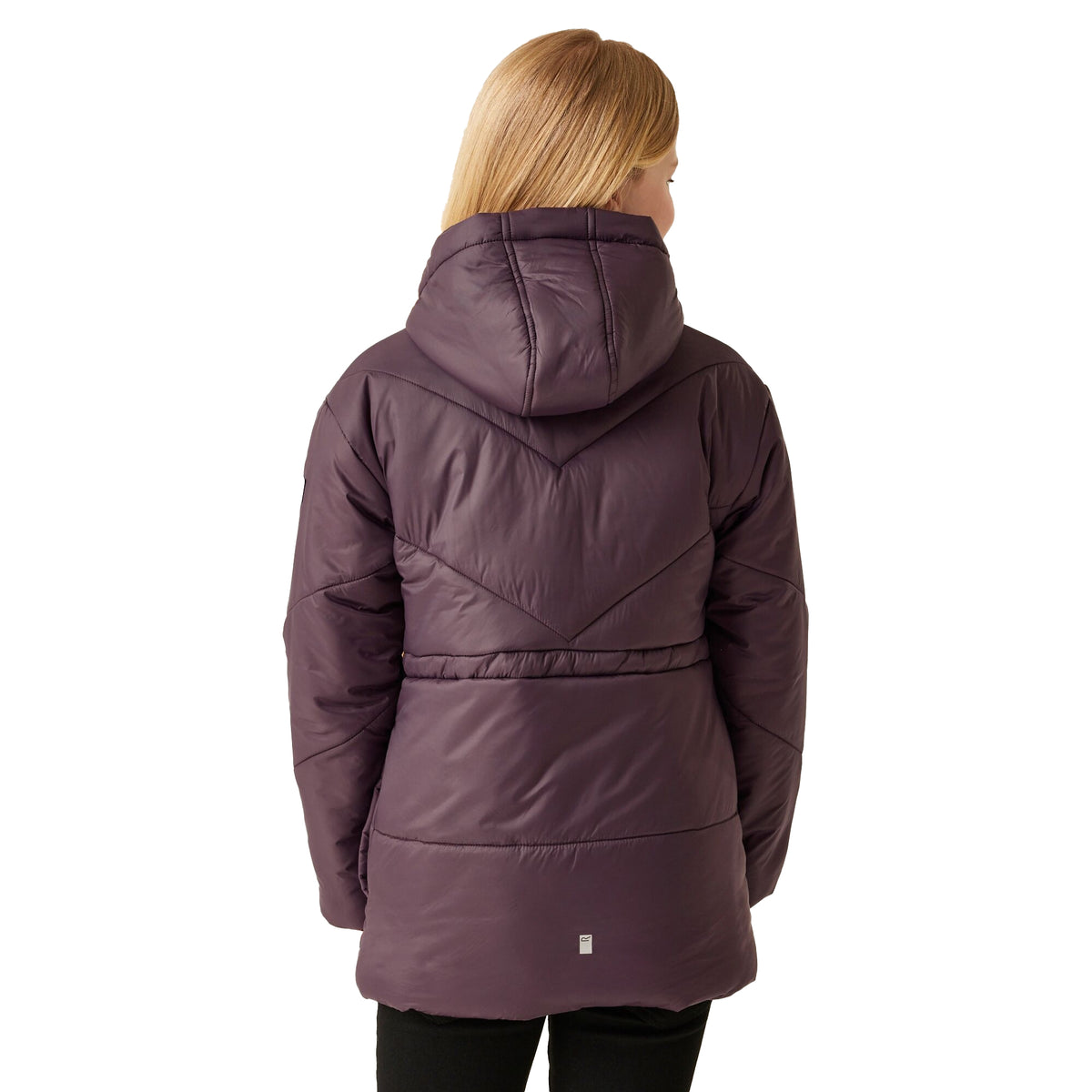 Deep Plum - Lifestyle - Regatta Childrens-Kids Rurie Padded Jacket
