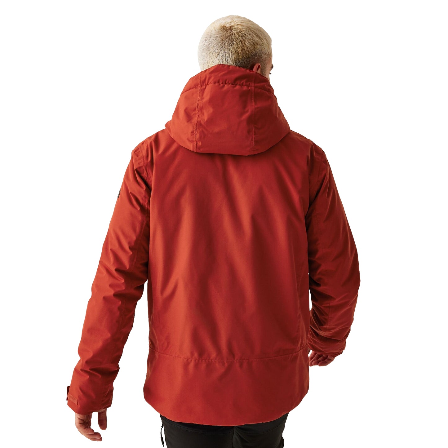 Red Ochre-Black - Lifestyle - Regatta Mens Frelton Waterproof Insulated Jacket