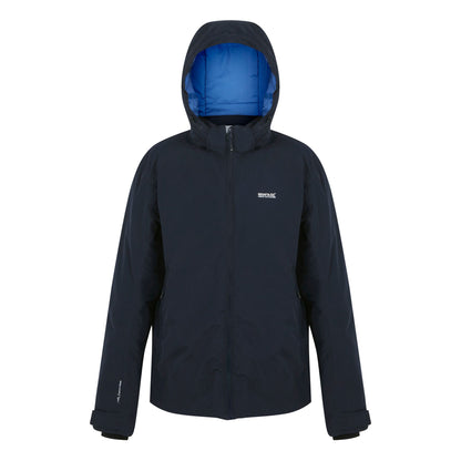 Navy-Olympian Blue - Front - Regatta Mens Frelton Waterproof Insulated Jacket