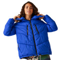 Brightest Blue - Side - Regatta Womens-Ladies Cavaillon Christian Lacroix Quilted Padded Jacket