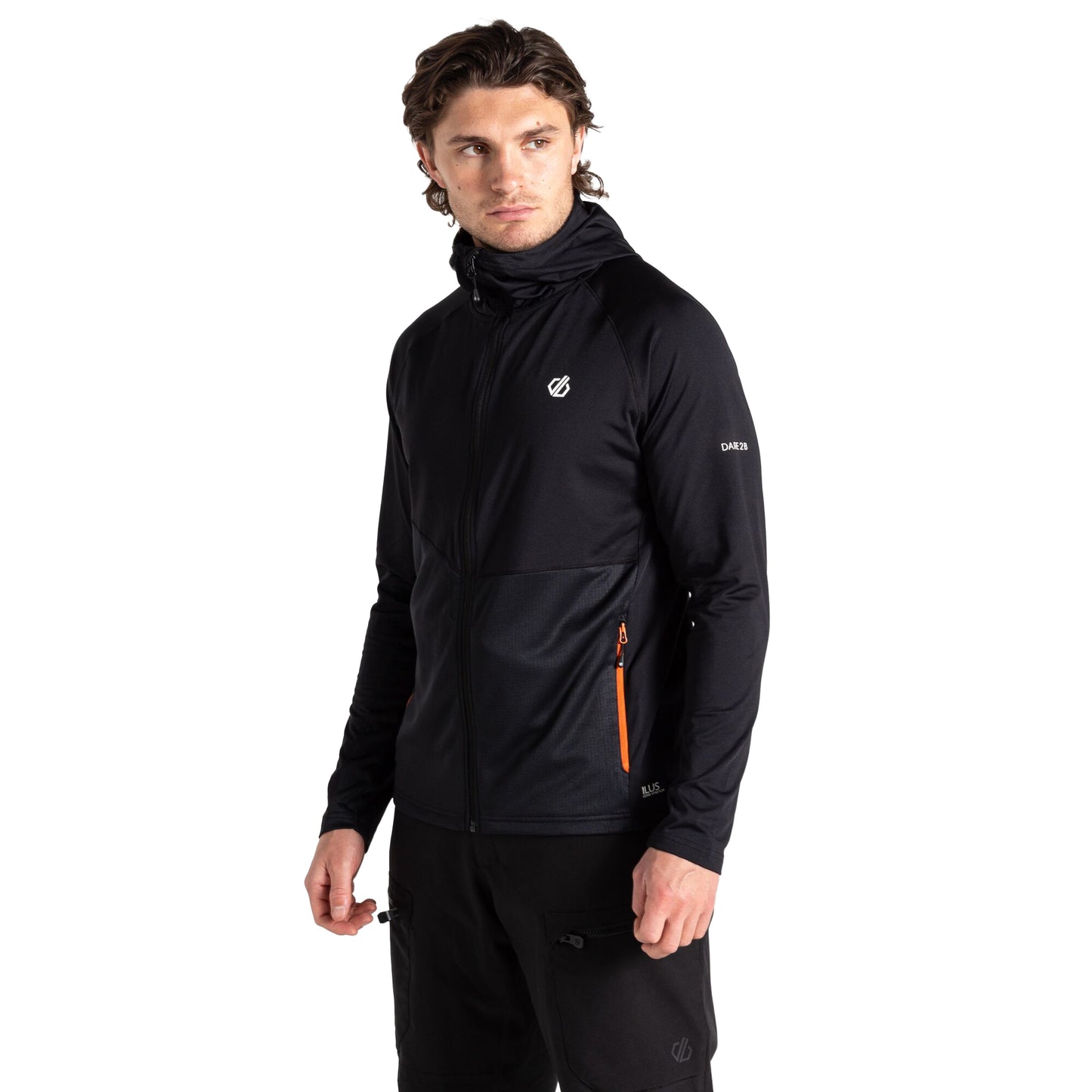 Black - Lifestyle - Dare 2B Mens Assimilate II Core Stretch Midlayer