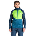 Moonlight Denim-Green Flash - Lifestyle - Dare 2B Mens Assimilate II Core Stretch Midlayer