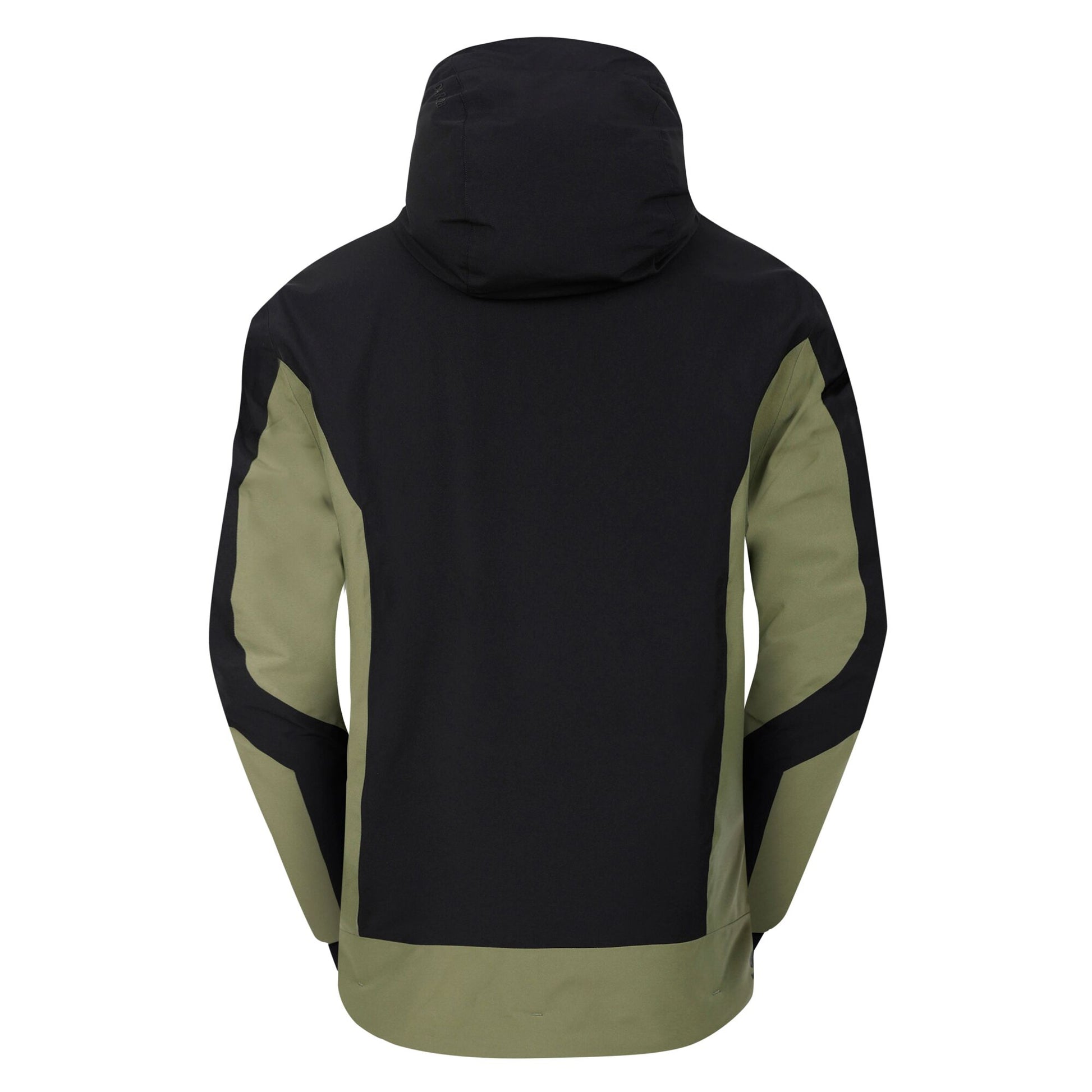 Black-Olivine Green - Back - Dare 2B Mens Eagle II Ski Jacket