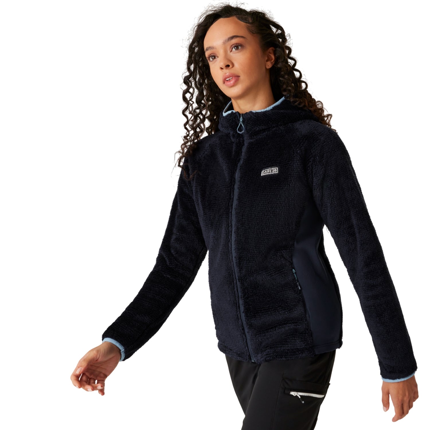 Navy - Lifestyle - Dare 2B Womens-Ladies Torrek Mountain Pro Midlayer