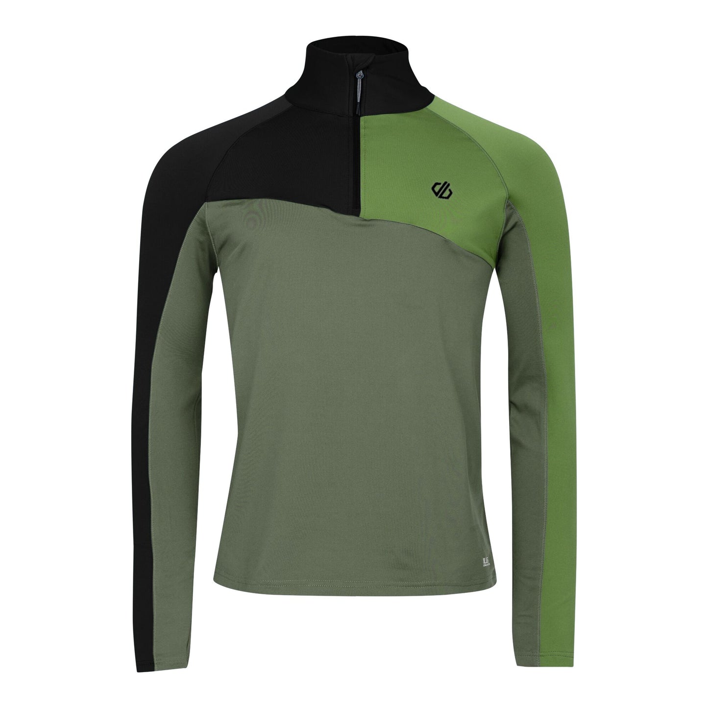 Olivine Green-Black - Front - Regatta Mens Dignify III Core Stretch Midlayer