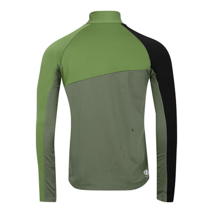 Olivine Green-Black - Back - Regatta Mens Dignify III Core Stretch Midlayer