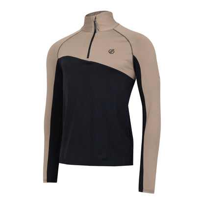 Clay-Black - Side - Regatta Mens Dignify III Core Stretch Midlayer