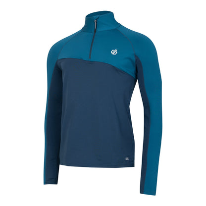Kingfisher Blue-Moonlight Denim - Side - Regatta Mens Dignify III Core Stretch Midlayer