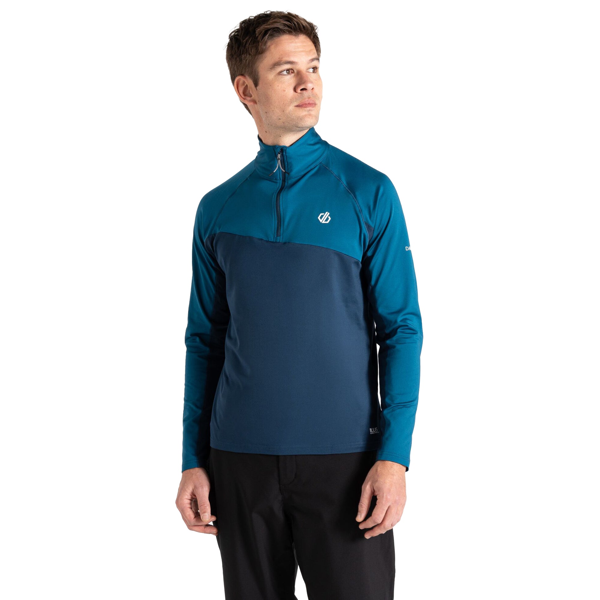 Kingfisher Blue-Moonlight Denim - Lifestyle - Regatta Mens Dignify III Core Stretch Midlayer