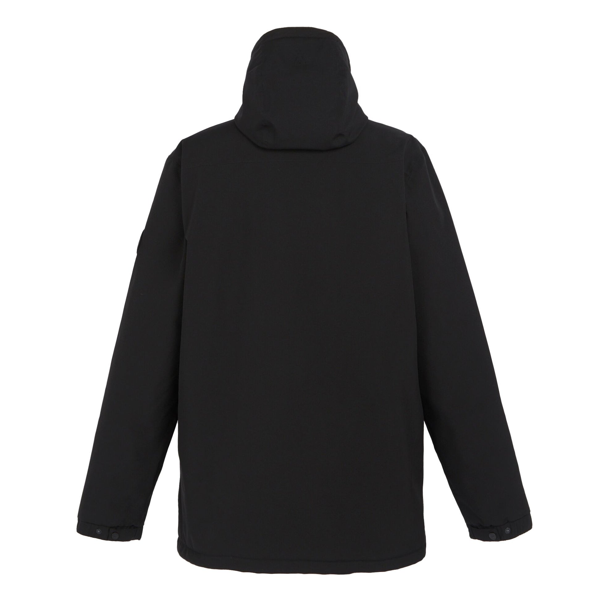 Black - Back - Regatta Mens Christian Lacroix Lunel Waterproof Padded Jacket